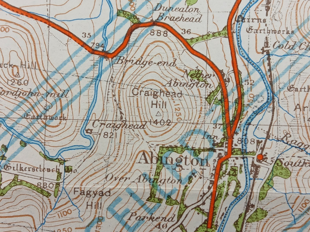 WW2 map of GERMANY entitled "BARSBEK" with BATTLE INTELLIGENCE NOTES (CAPTURED)