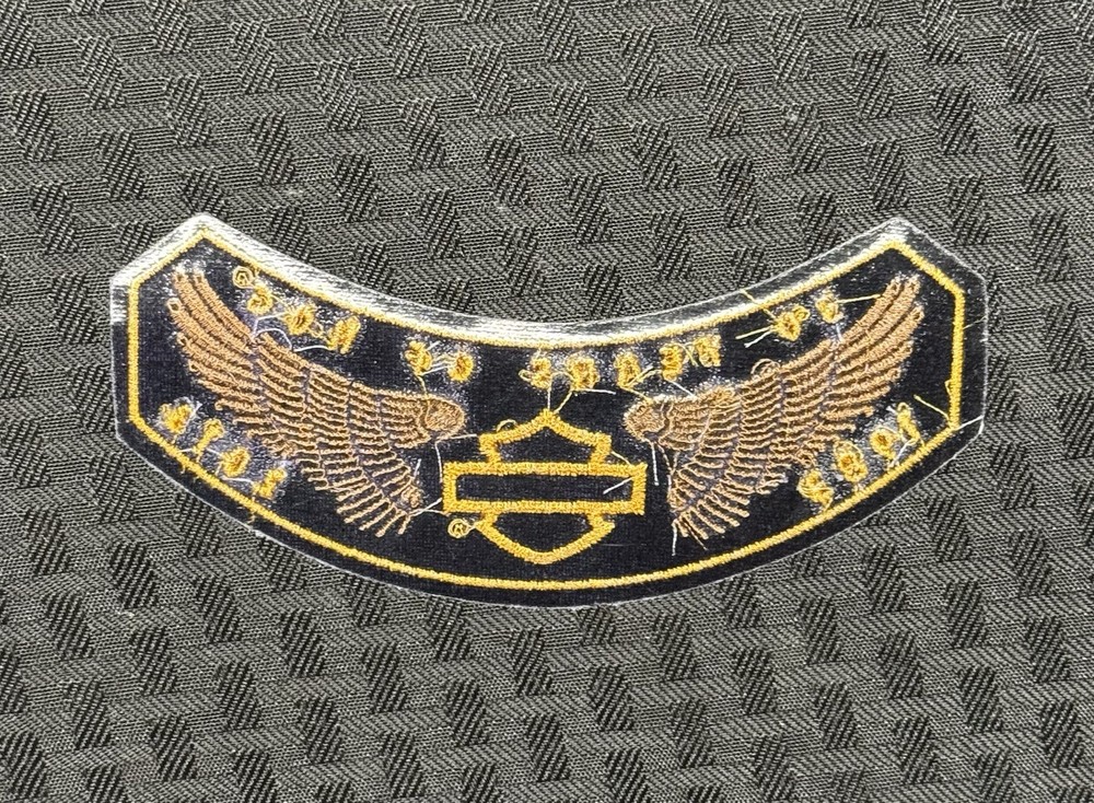 Harley Davidson 30 Years HOG 2013 Rocker Patch
