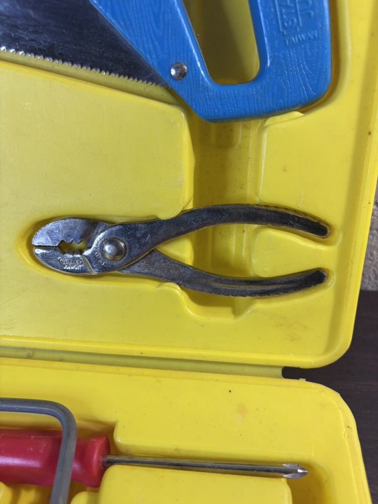 Vintage Stanley Junior Mini Portable Tool Box