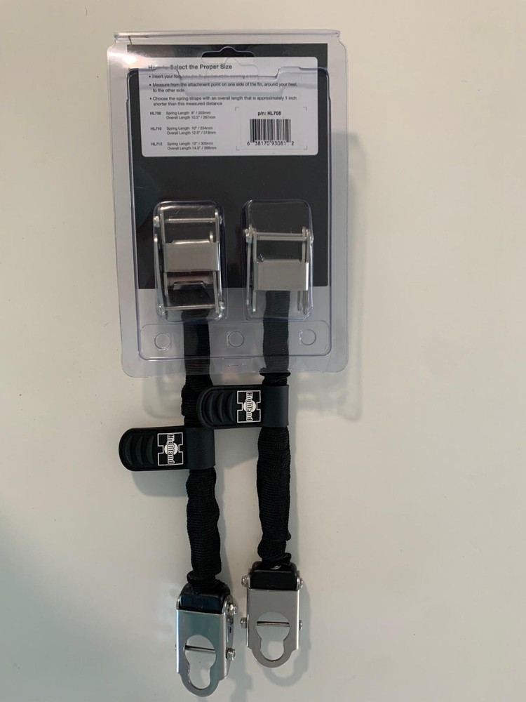 XS Scuba Highland Technical Spring Straps, 8" - NEW