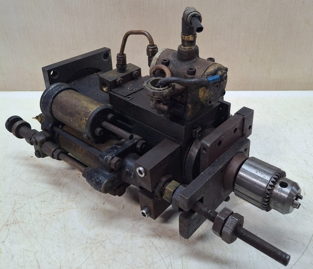 Automatic Drill/Tapping Head Spindle Assembly Schrader Bellows Pneumatic Control