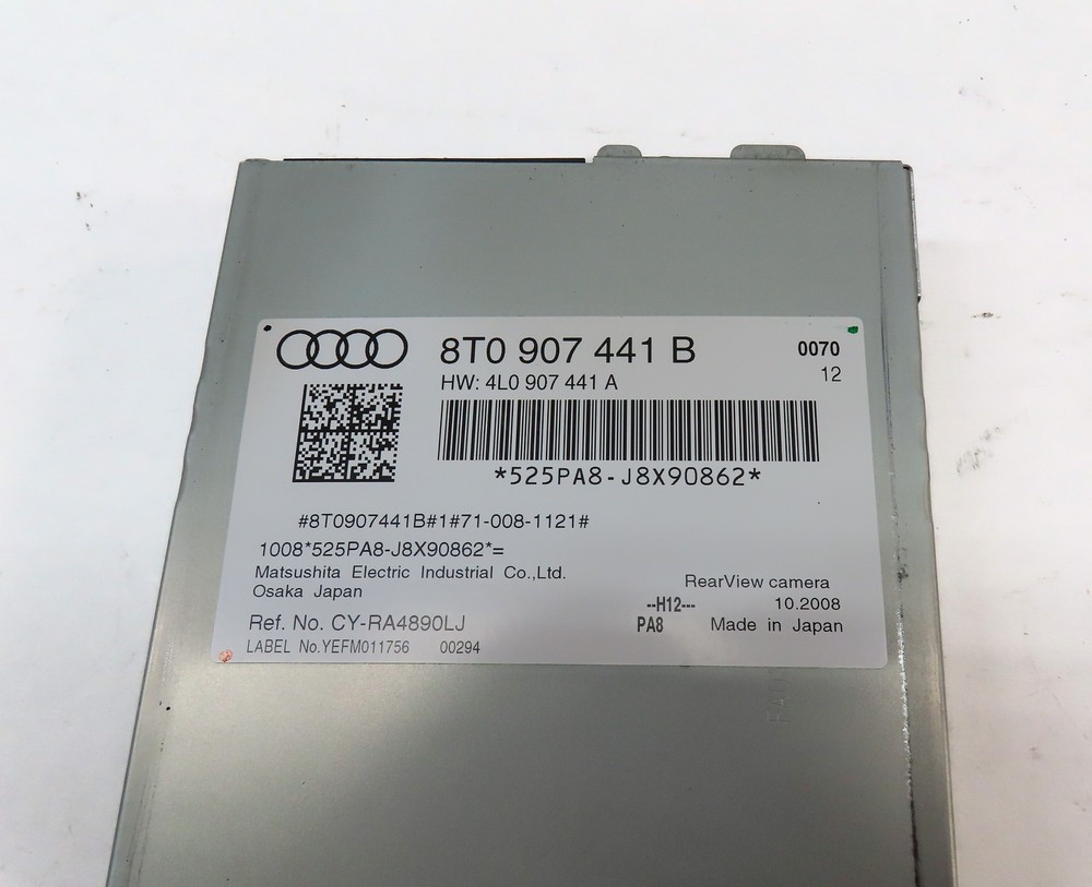 2009 AUDI S5 (B8 8T) REARVIEW REAR VIEW BACK UP CAMERA CONTROL MODULE