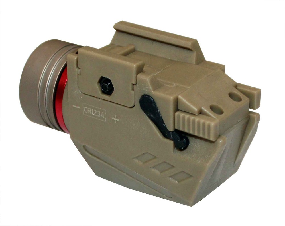 Trinity Flashlight 300 lumens tan polymer compatible with FN 545 model.