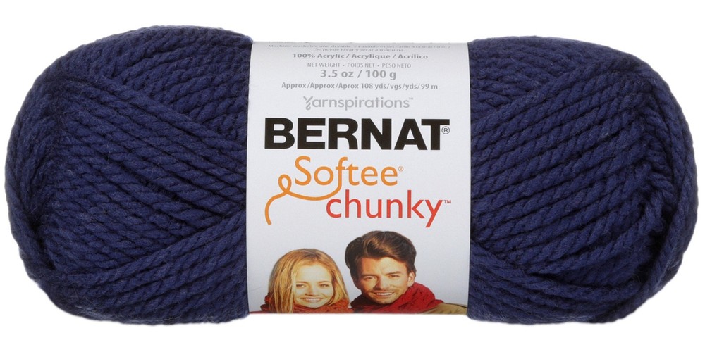 Spinrite 161128-28114 Softee Chunky Yarn-Faded Denim