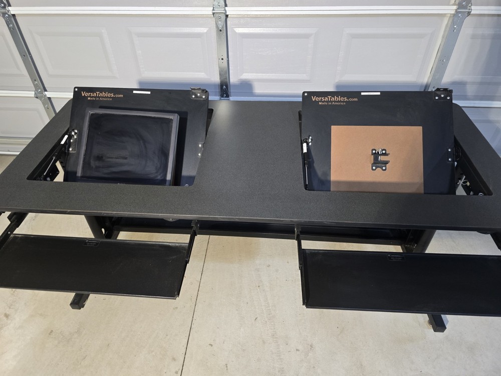 VersaTables Revolution Height Adjustable Computer Classroom Desk Table Lab