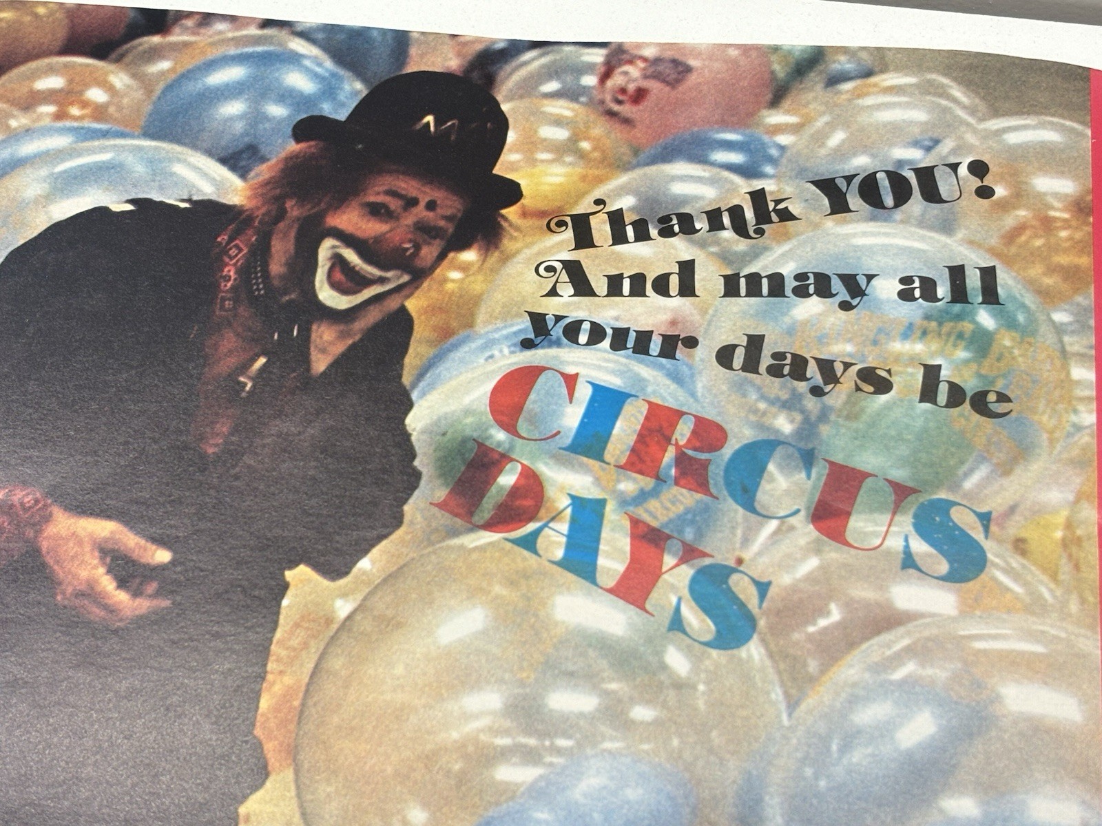 1977 Ringling Brothers And Barnum And Bailey Circus Program Magazine Vintage