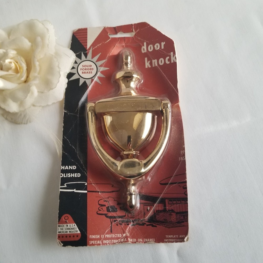 Baldwin Solid Forged Brass Door Knocker