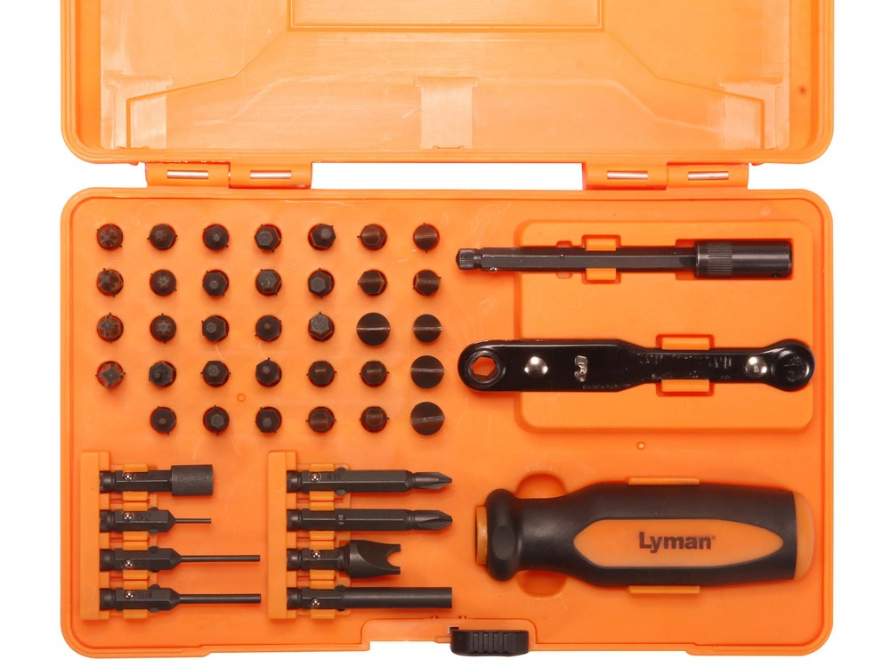 Lyman 45 Piece Master Gunsmith Screwdriver Set