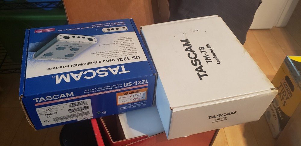 Tascam Track Pack LE It's a recording studio in a box