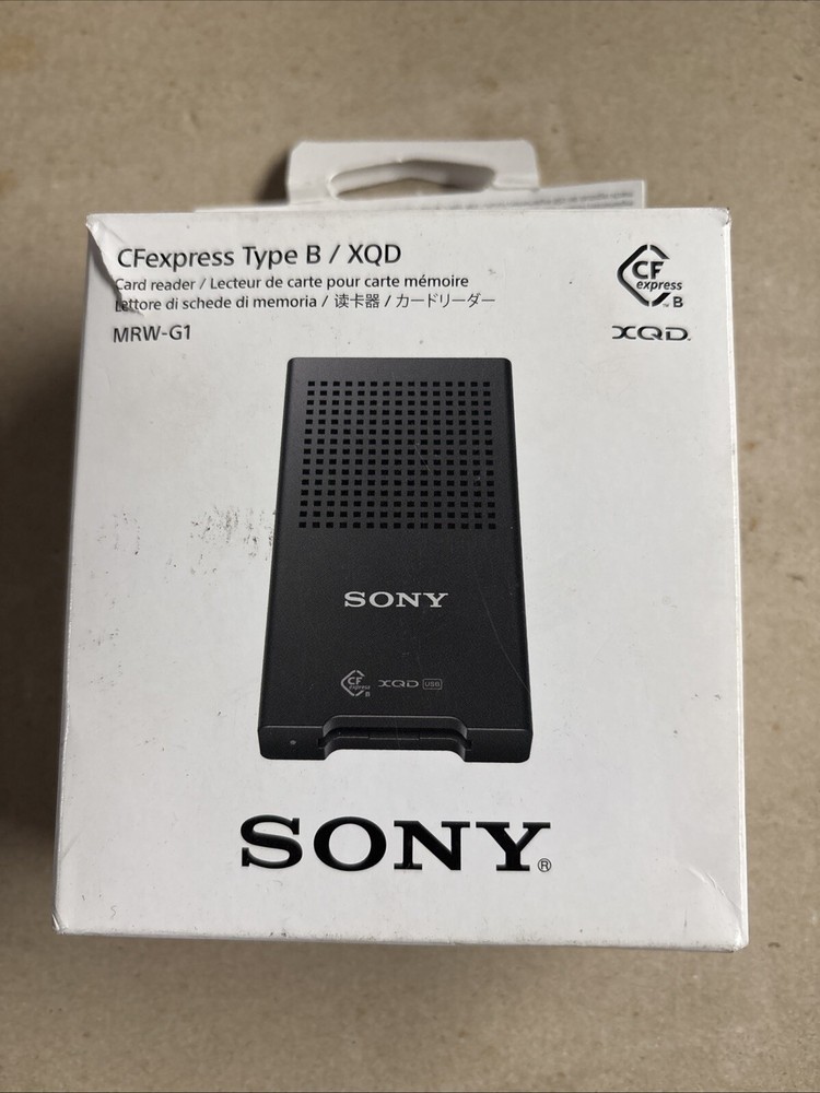 Sony MRW-G1 CFexpress Type B/XQD Memory Card Reader