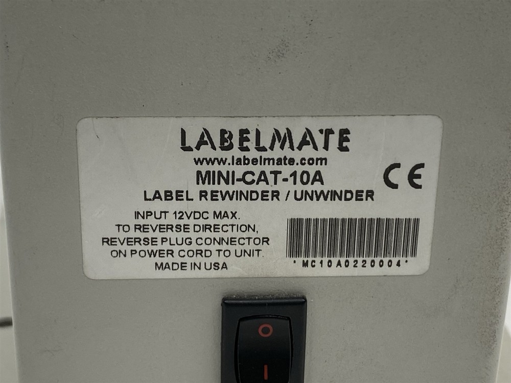 Labelmate Mini-Cat-10A Compact Label Rewinder *No Power Supply*