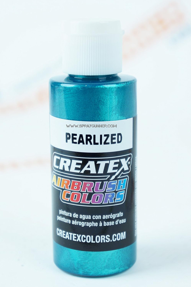 Createx Pearlized 5303 Pearl Turquoise 2Oz. Paint.