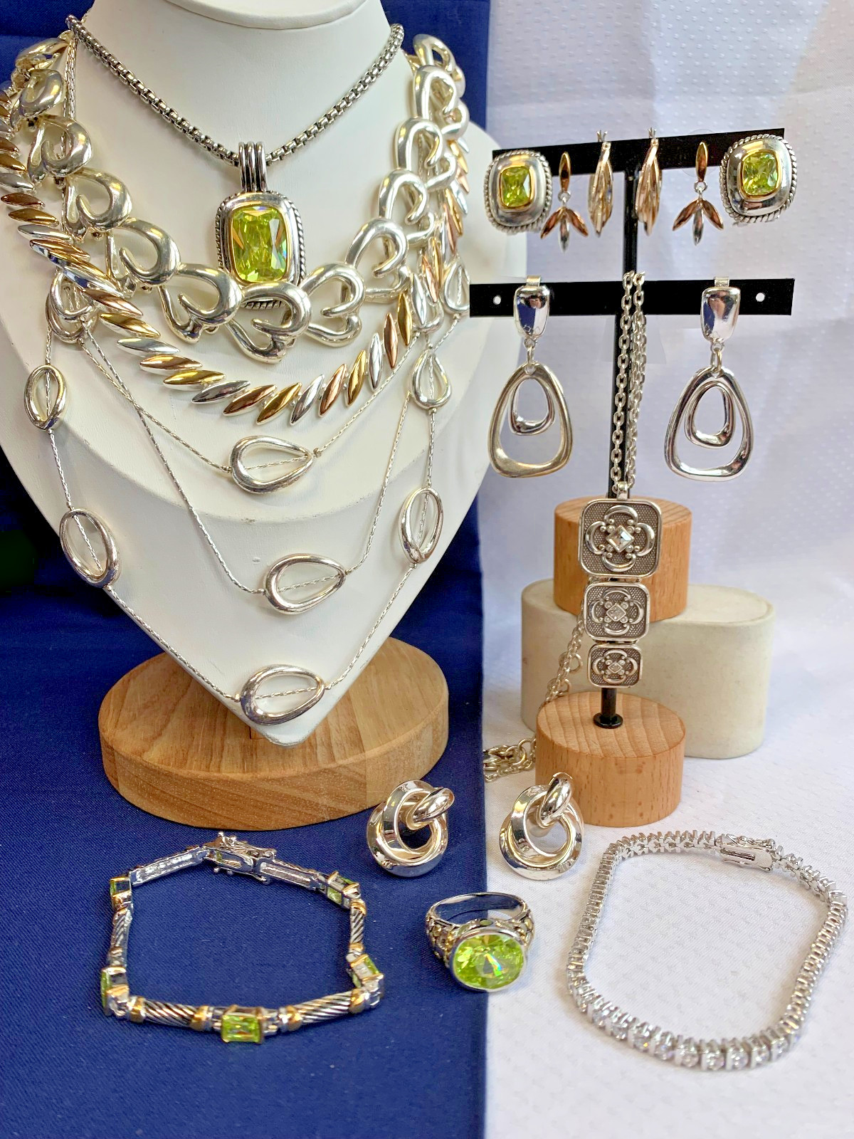 Vtg to Now Costume Jewelry Lot Matching Sets Trifari Brighton Napier TJC