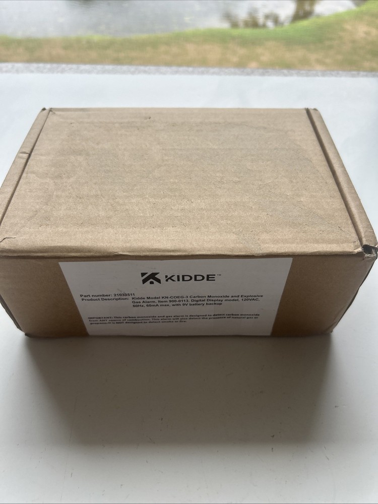 Kidde Carbon Monoxide Detector, Propane, Natural, Methane, & Explosive