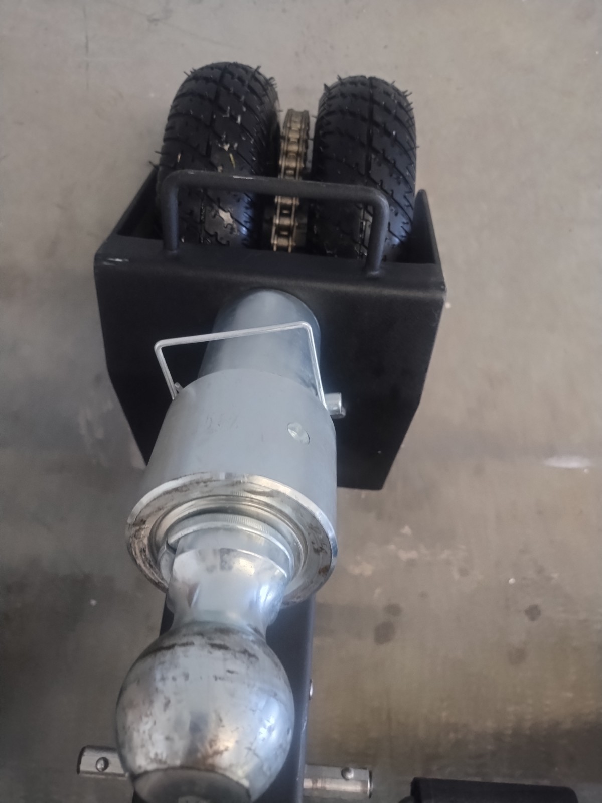 Trailer Valet XL Dolly, 2" Ball with hand crank Trailer Mover Tongue Jack Dolly