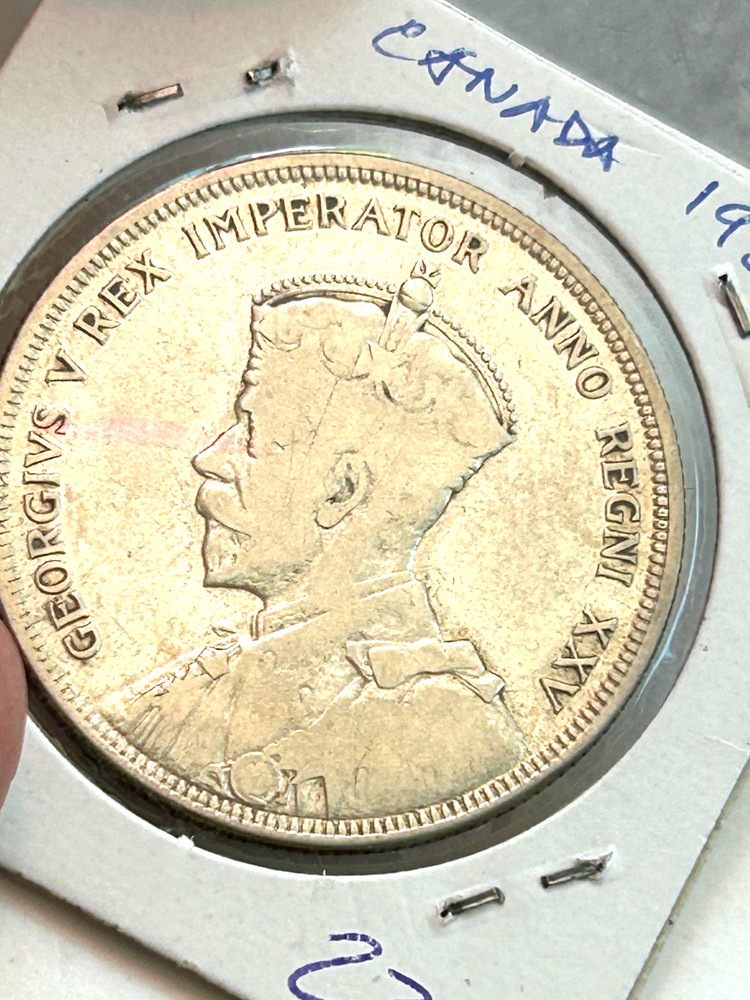 1935 Canada George V Silver Dollar #232