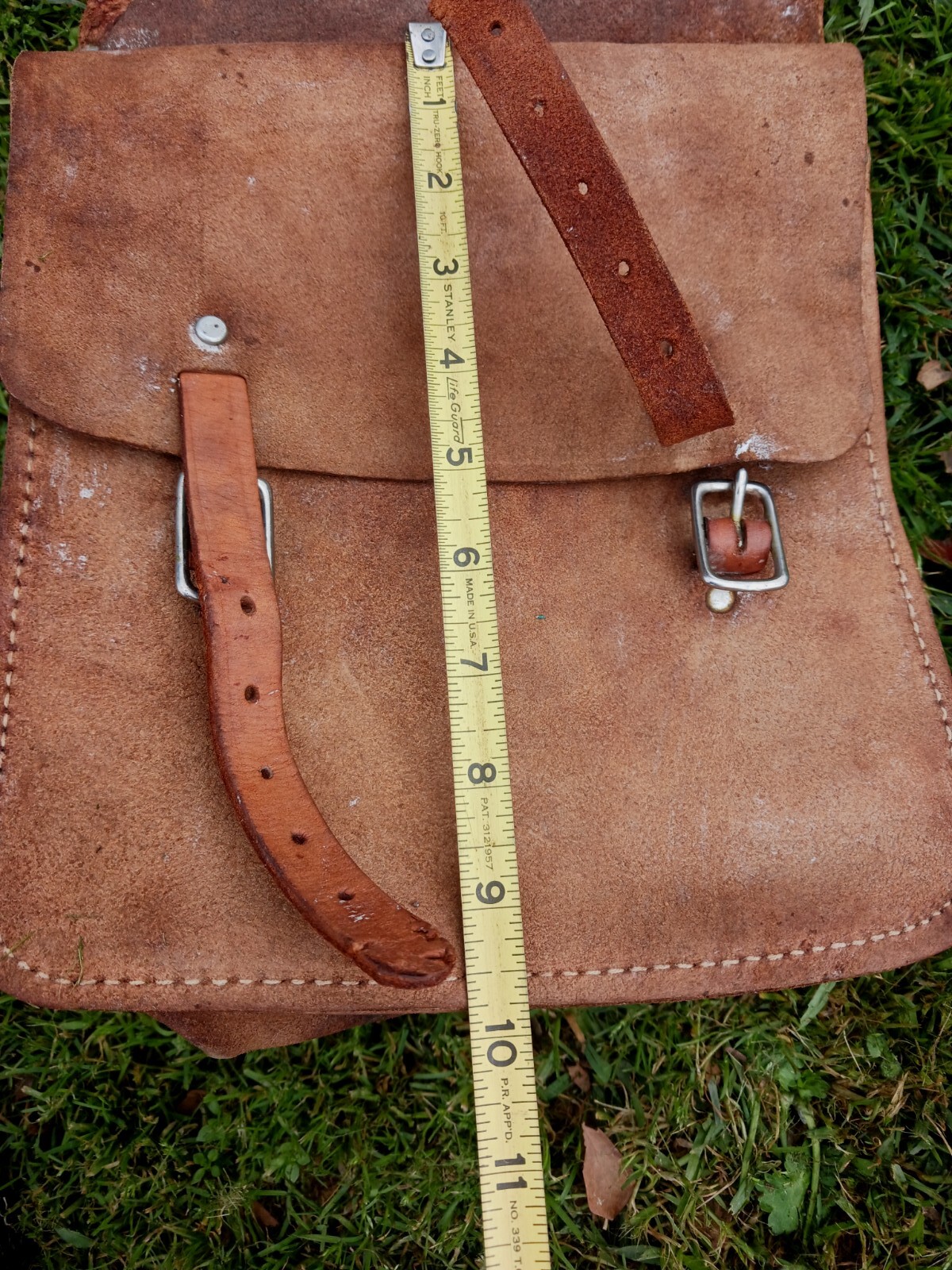 ** VINTAGE LEATHER SADDLEBAGS HORSEBACK WESTERN QUALITY DISPLAYS BEAUTIFUL!*