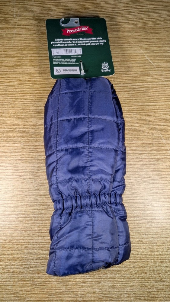 Wembly Presentville Ice Scraper Mitten, Navy Blue
