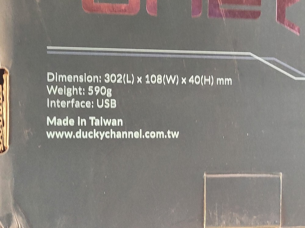 Ducky One 2 Mini Switch Mechanical Gaming Keyboard White