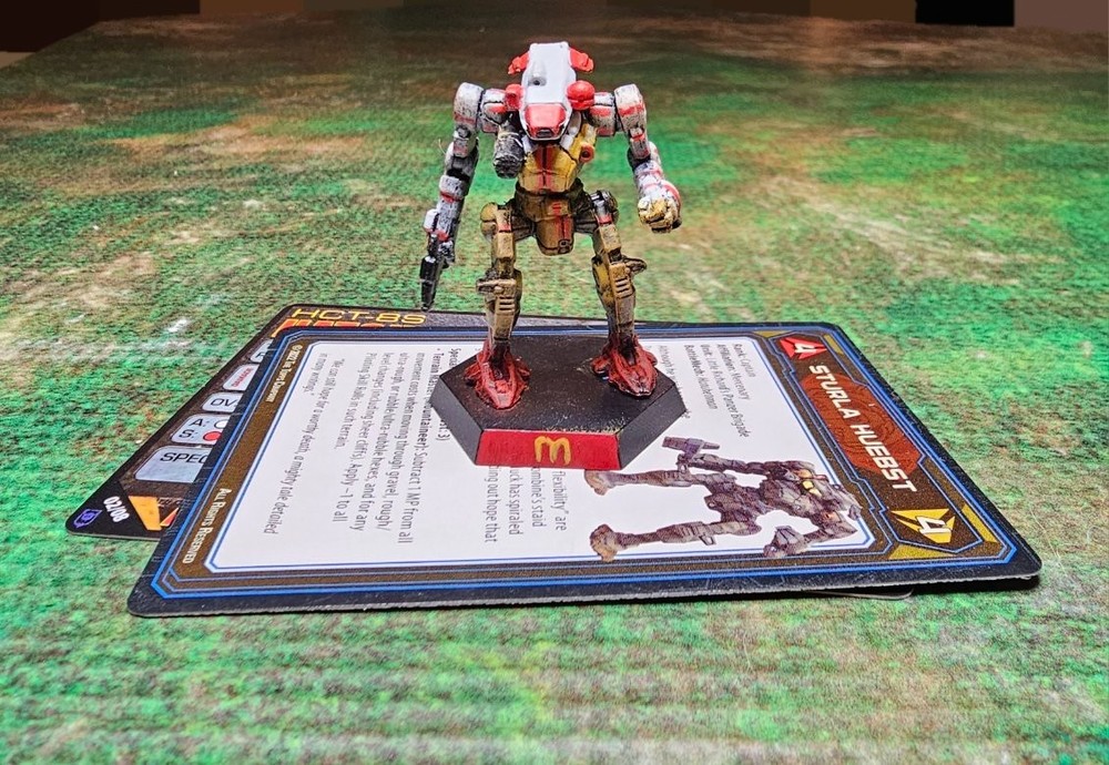 Battletech Hatchetman HCT-8S Painted Miniature