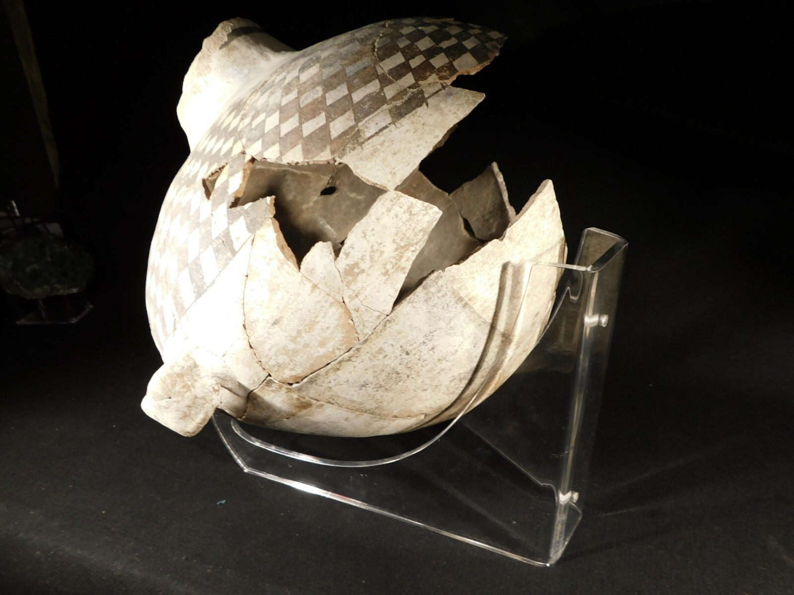 Easel Display Stand Clear Lucite X Large Size Wall Mountable