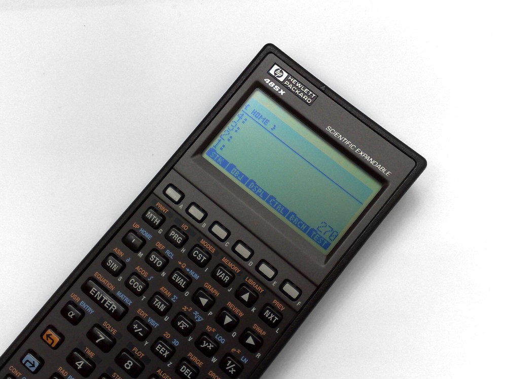 Near Mint Hewlett Packard HP 48SX Calculator