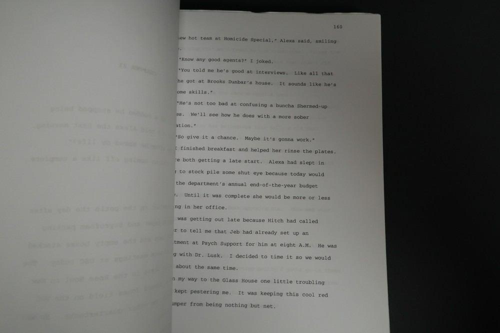 Stephen J. Cannell Original Book Script Studios Collection The Prostitutes' Ball