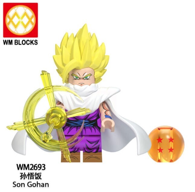 Gohan Custom 2" Miniature Figure – Dragon Ball (New/Mint)