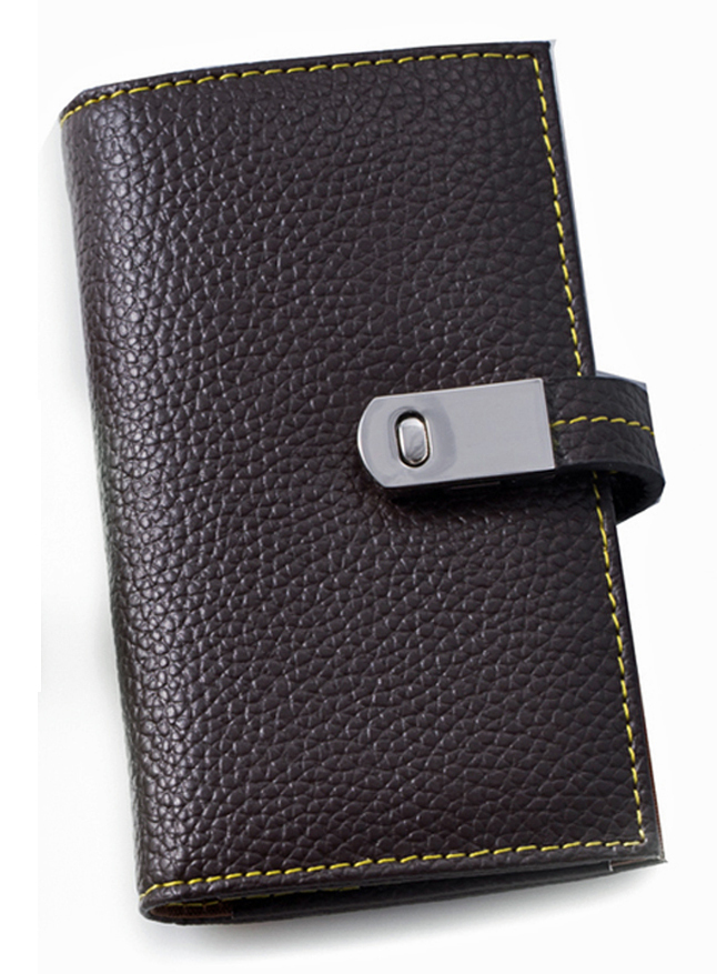 CHELSEA MANOR 6-PC MANICURE SET - BROWN LEATHER CASE