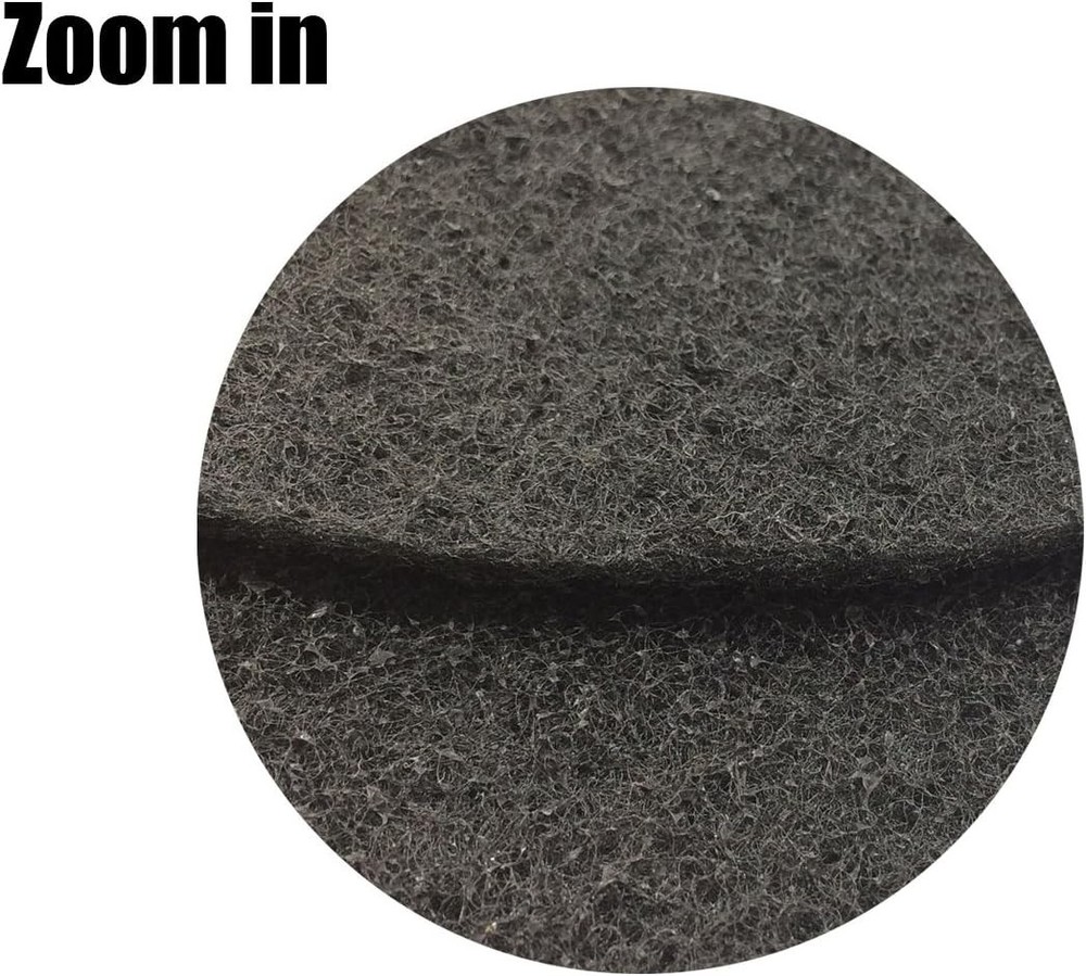 Activated Charcoal Compost Bin Filters - 12pcs Round, 6.7in Diameter Replacement