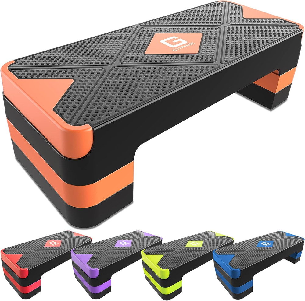 Aerobic Exercise Step, Adjustable Aerobic Stepper for Exercise, Workout Step Pla