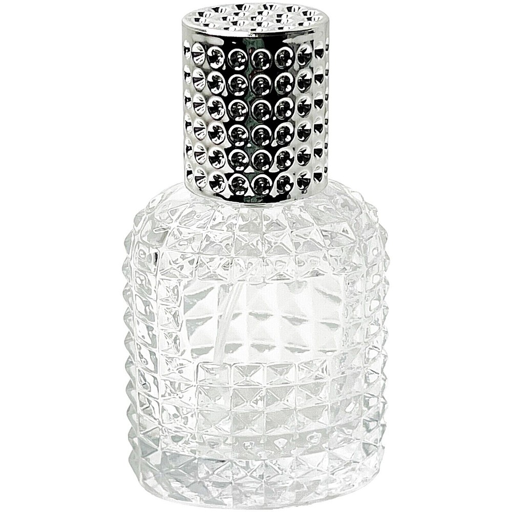 30ml 1oz empty perfume pineapple glass spray bottles silver atomizer lid