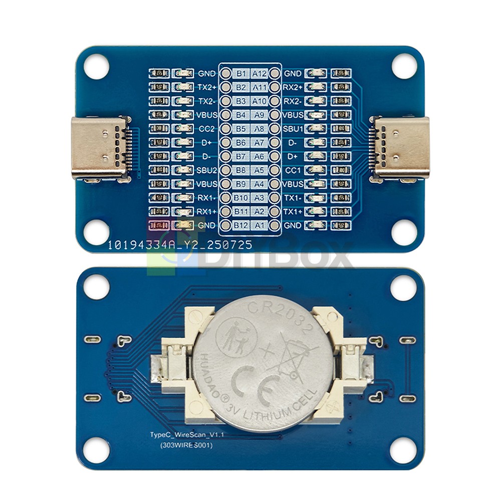 Double Head TYPE-C Cable Detection Module USB C to USB C Cable Detection Module