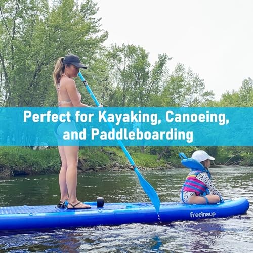 Paddle Board Paddle Effortless Adjustment & Transport Sup Paddle 3 210 Blue