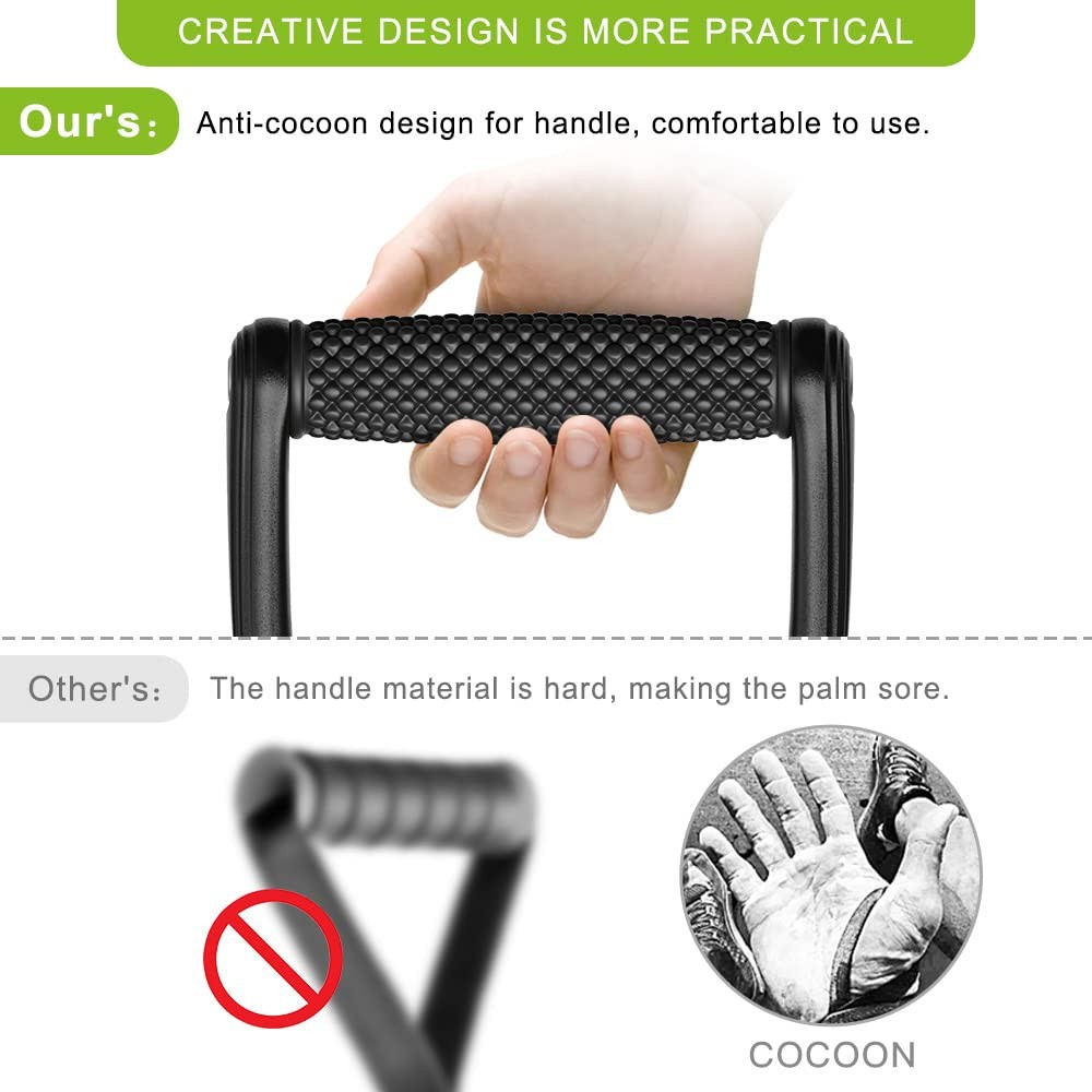 D-Handle Cable Attachment Solid Aluminum Alloy Grip for Home Gym Machine