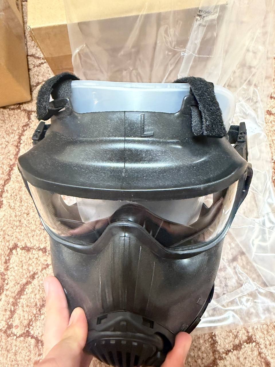 Avon FM50 Gas Mask Respirator Full Face NBC CBRN New Sealed Size L Kit