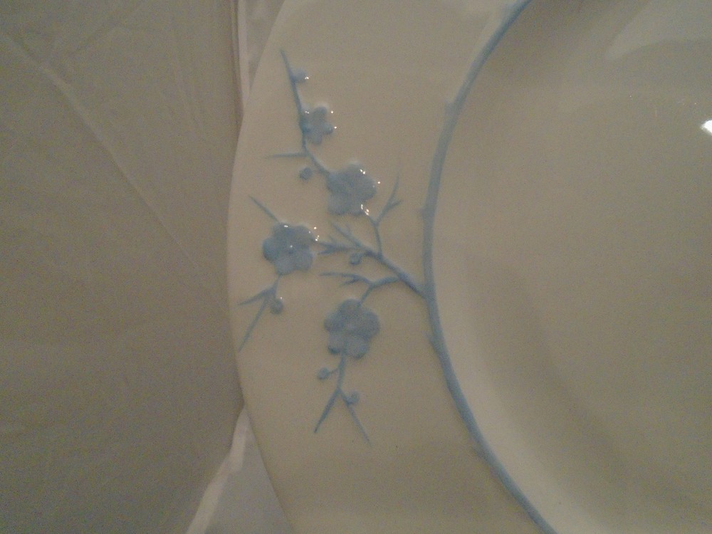 Spode Copeland Blanche de Chine Dinner Plates