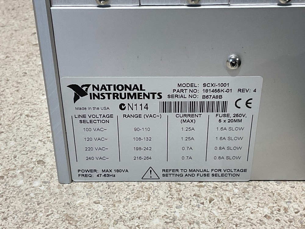 National Instruments SCXI-1001