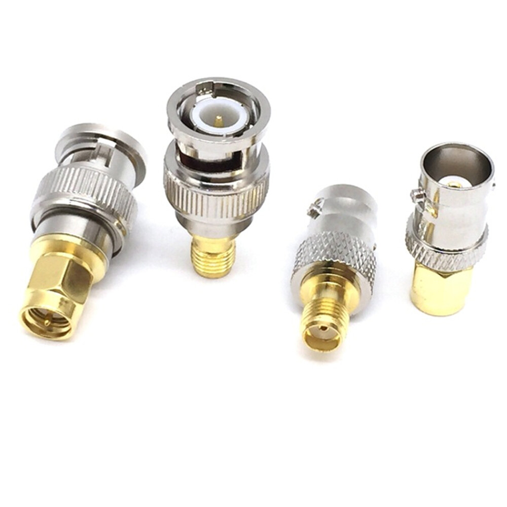 16Pcs BNC to SMA Type Male Female RF Connector Adapter Test Converter Kit US