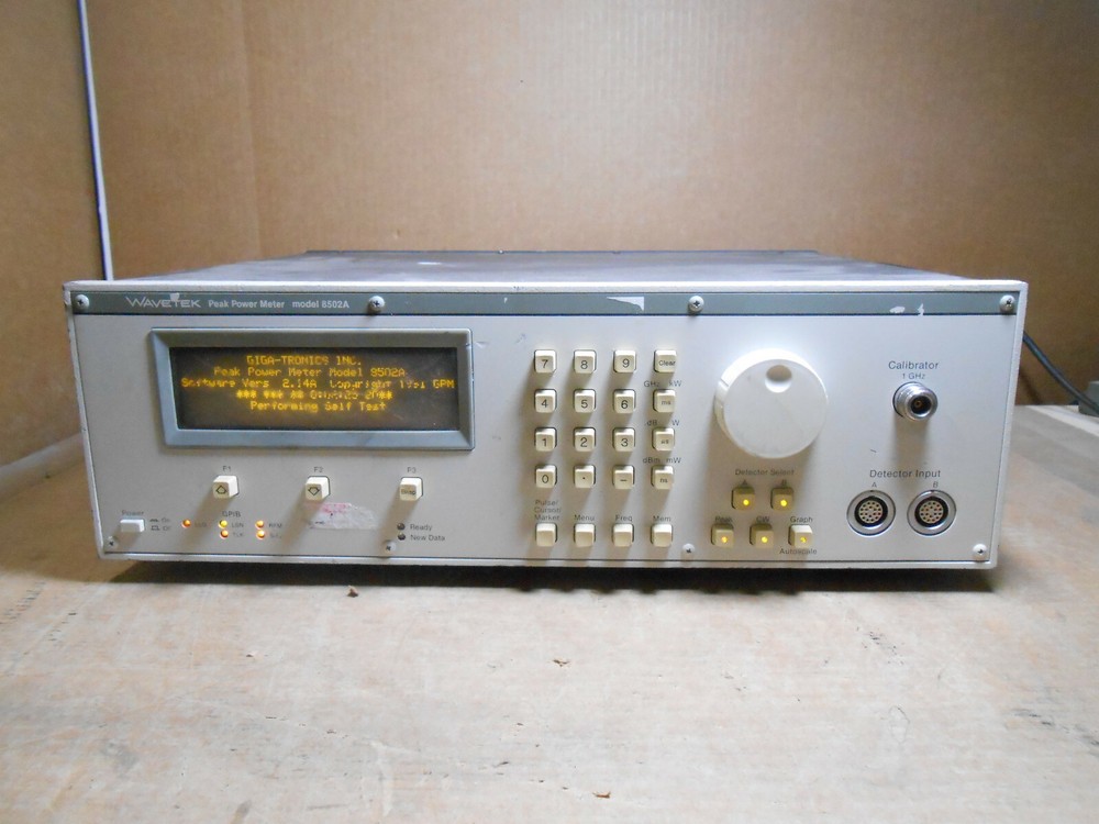 WAVETEK 8502A PEAK POWER METER