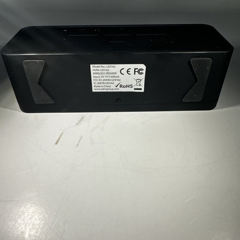 AZZARO PARFUMS Portable Wireless Speaker - tested working