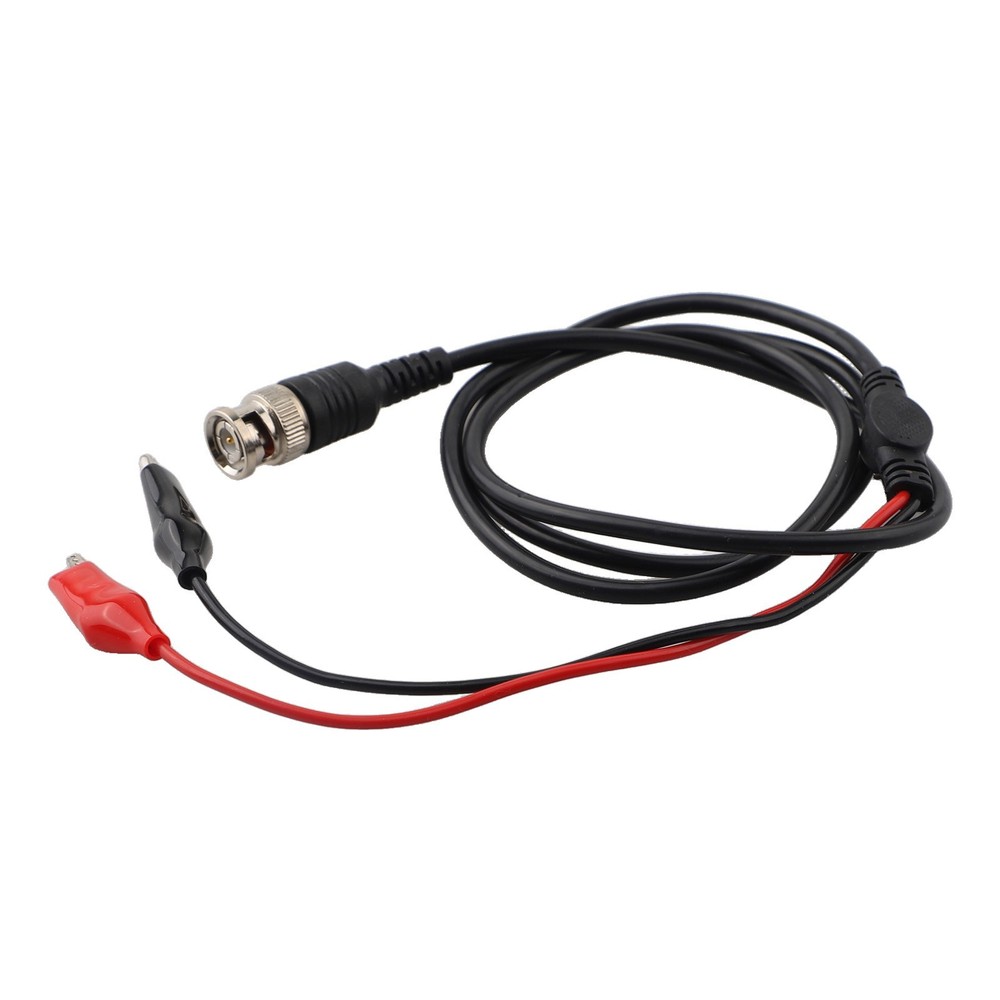 Crocodile Clip Adapter Set with BNC Connector for Laboratory Testing Needs
