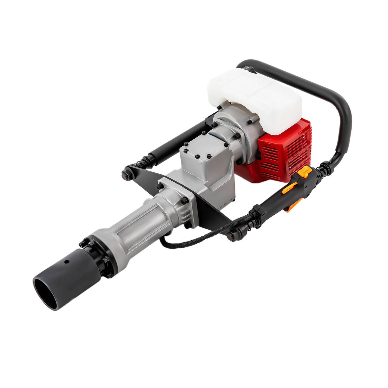 2.3HP Heavy Duty Gas Powered 52CC Fence Pile Driver T-Post Push Gasoline Engine