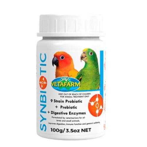 Synbiotic 9 strain probiotic + Prebiotic + Digestive Enzymes 100g