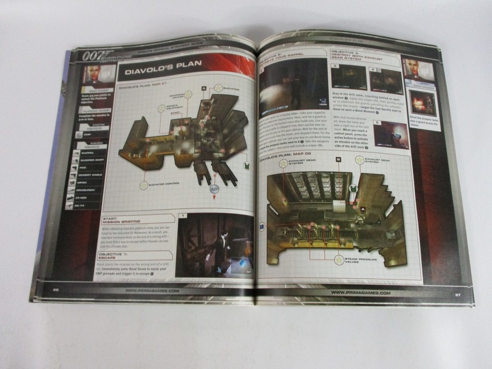 Prima 007: EVERYTHING OR NOTHING Official Strategy Guide VG!!