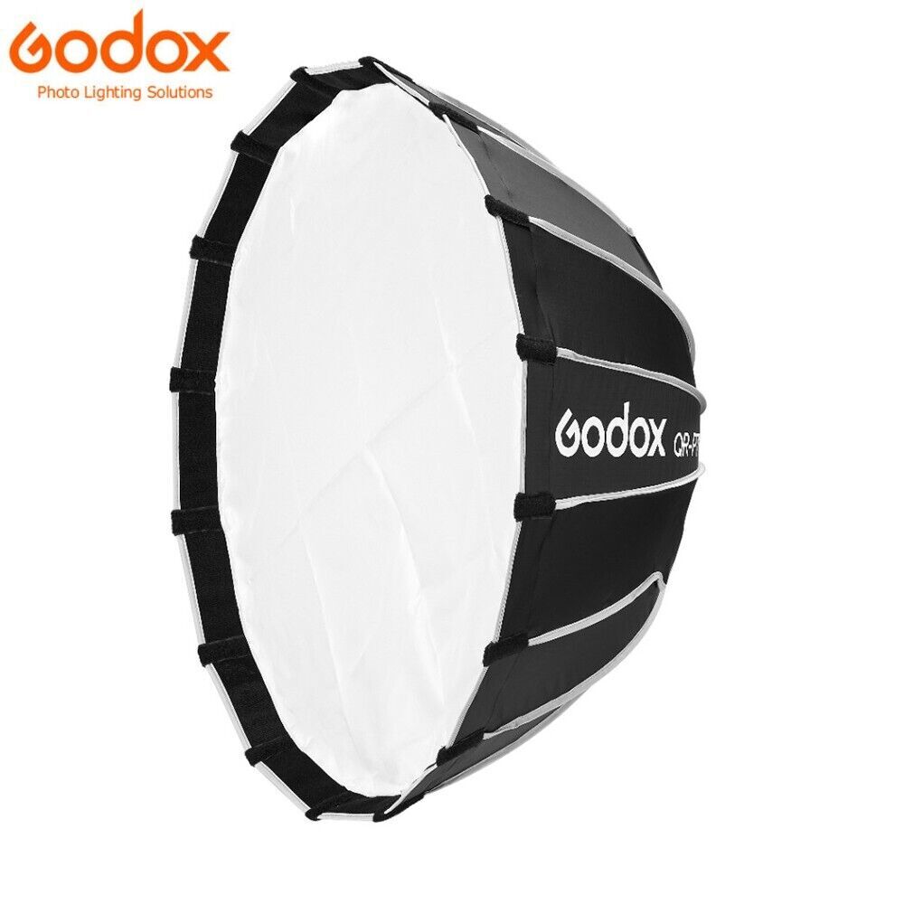 Godox QR-P70T 70cm/27.5inch Parabolic Softbox Light Diffuser with Quick Release