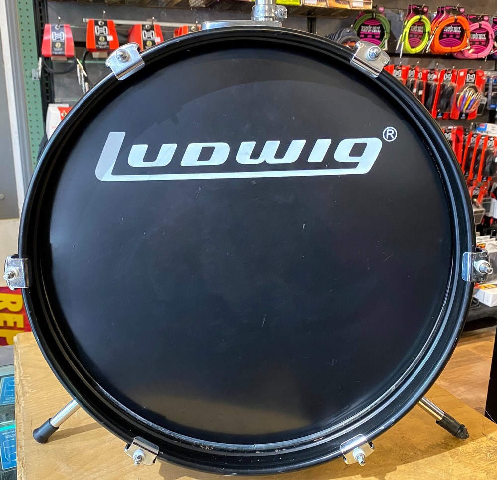 Ludwig Accent CS Combo Junior Gloss Red Sparkle Finish 2-Piece Drum Shell Pack