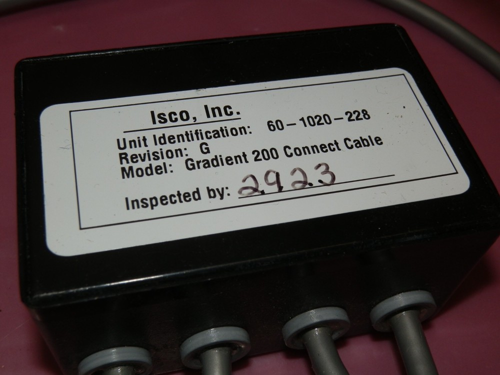 ISCO 160 Gradient Former & Gradient 200 Connect Cable HPLC Density Fractionator