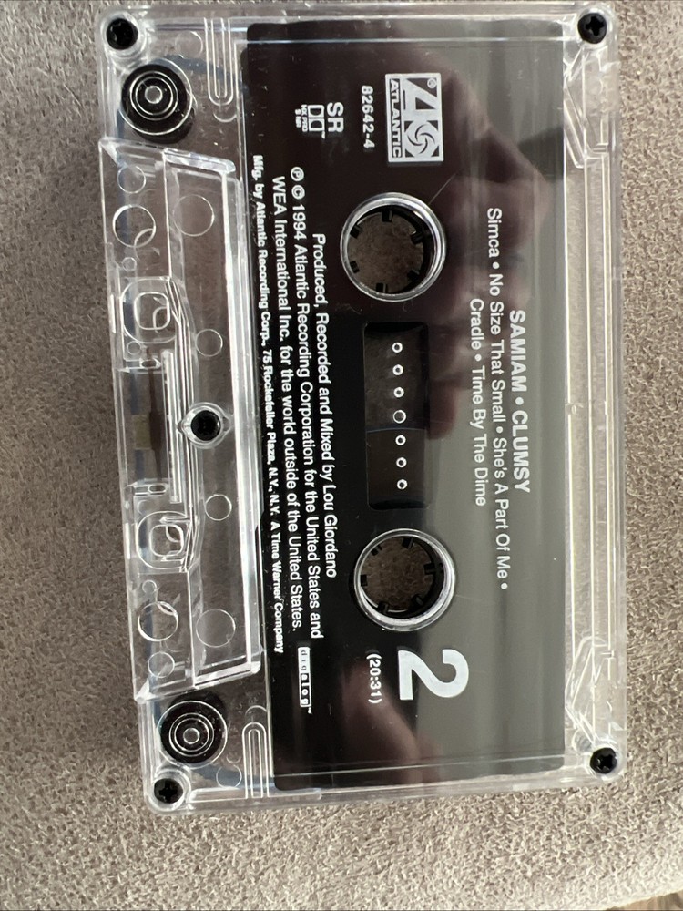 SAMIAM CLUMSY CASSETTE EMO HARDCORE PUNK ROCK