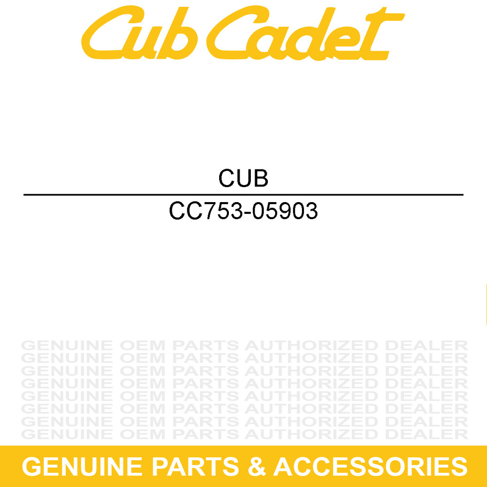 CUB CADET 753-05903 Throttle Cable Held HB425 Hand BV428
